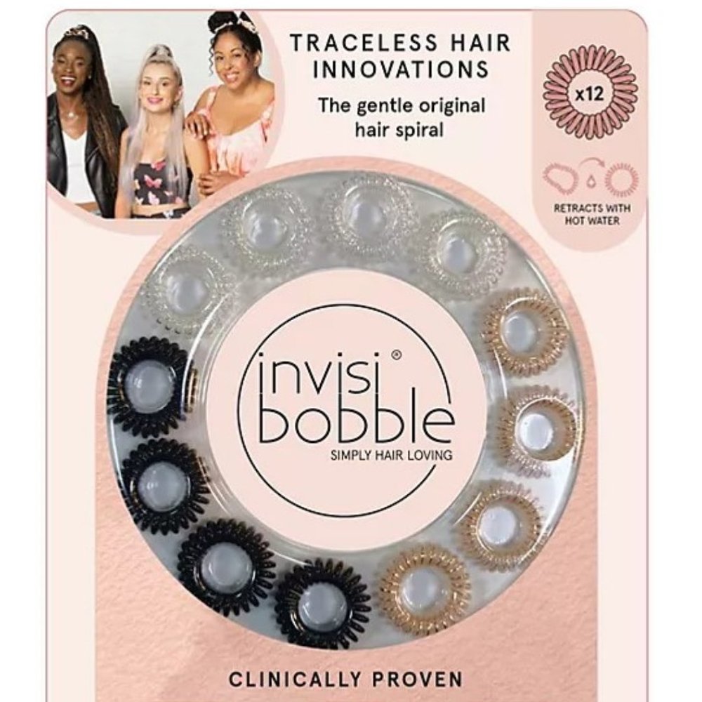 Original invisibobble Happy Healthy Hair Bundle 12 Spirals